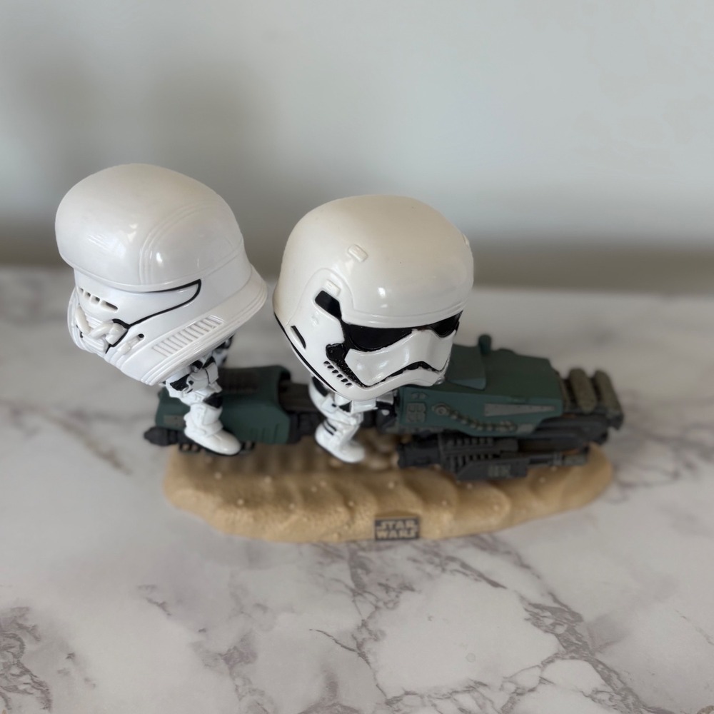Star Wars Stormtrooper Speeder Bike‎ Funko Pop! Bobblehead Figurine